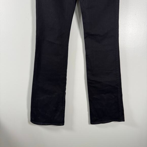 NWT 7 For All Mankind Women's Black Stretch Mid Rise Tall Bootcut Jeans Size 30 - Picture 6 of 10